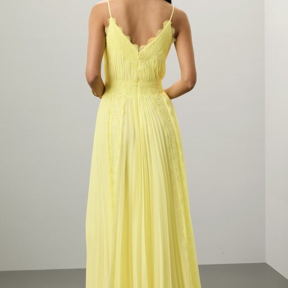 Zac Posen Chiffon Lace Gown, 10 - Picture 4 of 16